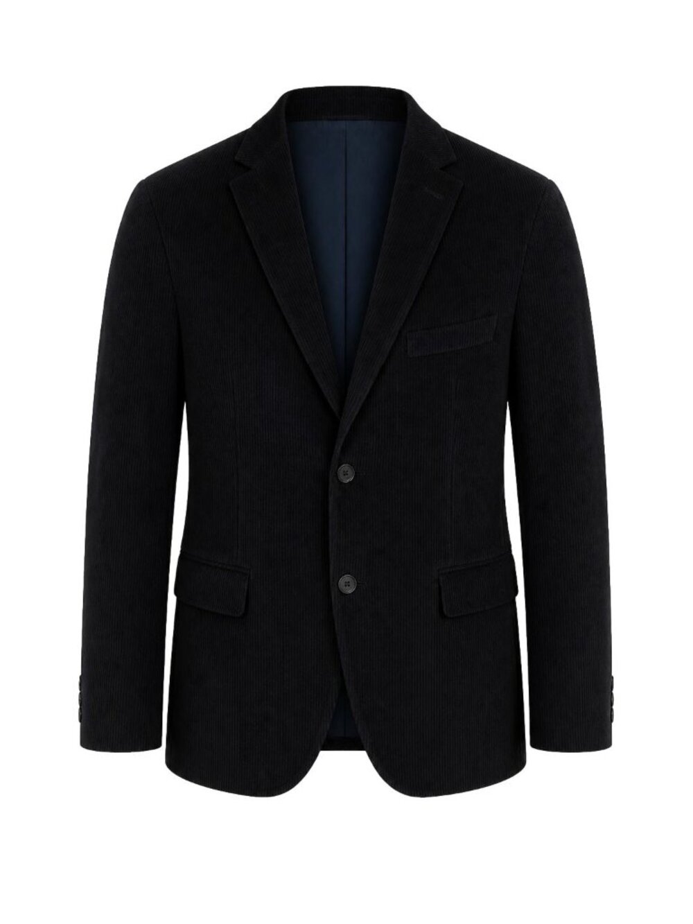 Banana Republic Men’s Black Heritage Academia Corduroy Tailored Fit Blazer 40R - Picture 2 of 14